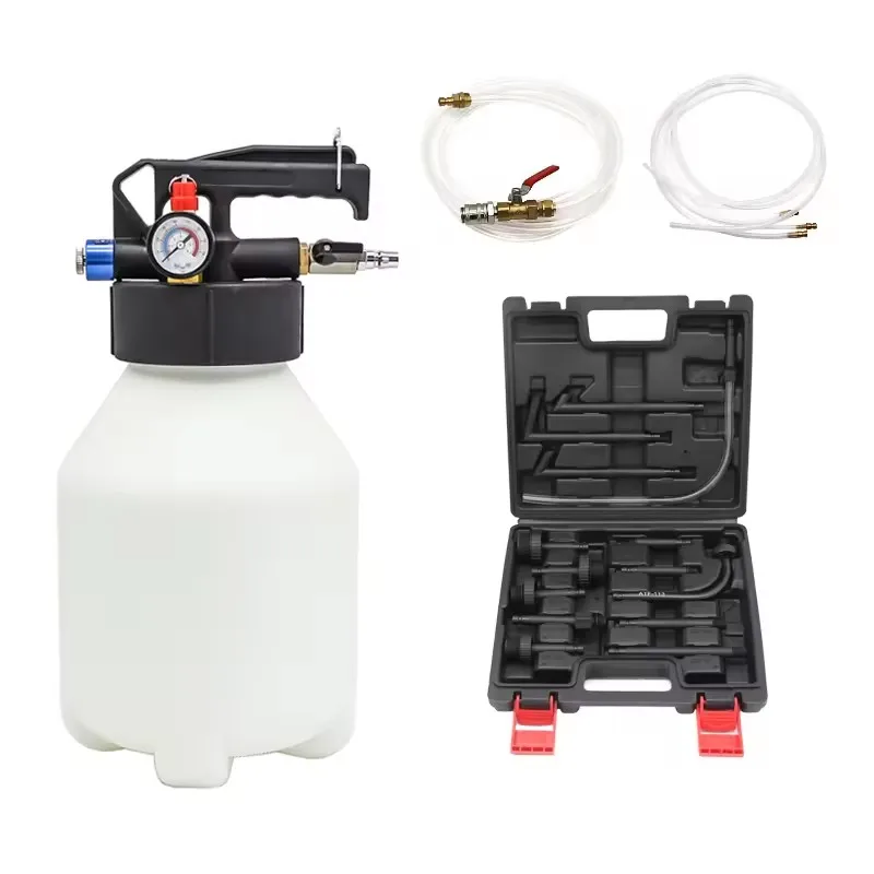 

6L Pneumatic Transmission Replacement Tool ATF Automatic Transmission Pumper Fuel Dispenser with Fuel Port Adapter
