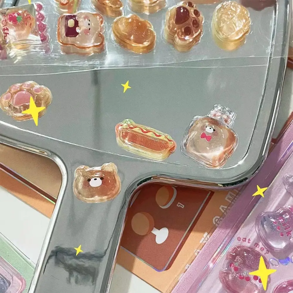 ตลกน่ารัก 3D สติ๊กเกอร์ตกแต่งความงาม Kawaii Candy สัตว์ Drop สติกเกอร์ไดอารี่อัลบั้ม DIY ของเล่นสติกเกอร์ DIY Scrapbooking