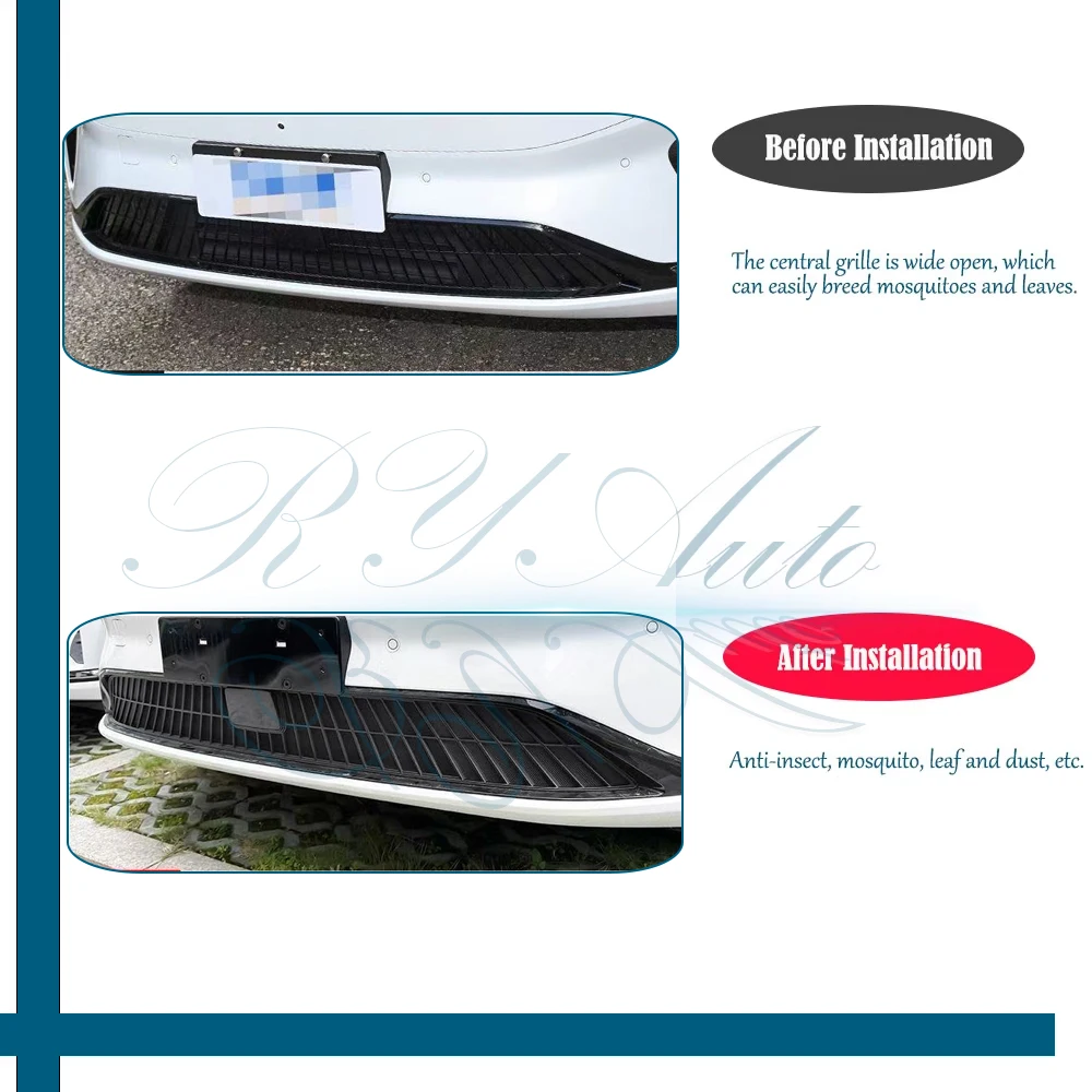 ตะแกรงกระจังหน้ารถยนต์สำหรับ Dongfeng eπ Ace Yipai 008 ปี 2024 2025 2026 แผ่นกันฝุ่น แผ่นกรองอากาศ ชุดอุปกรณ์ตกแต่งรถยนต์