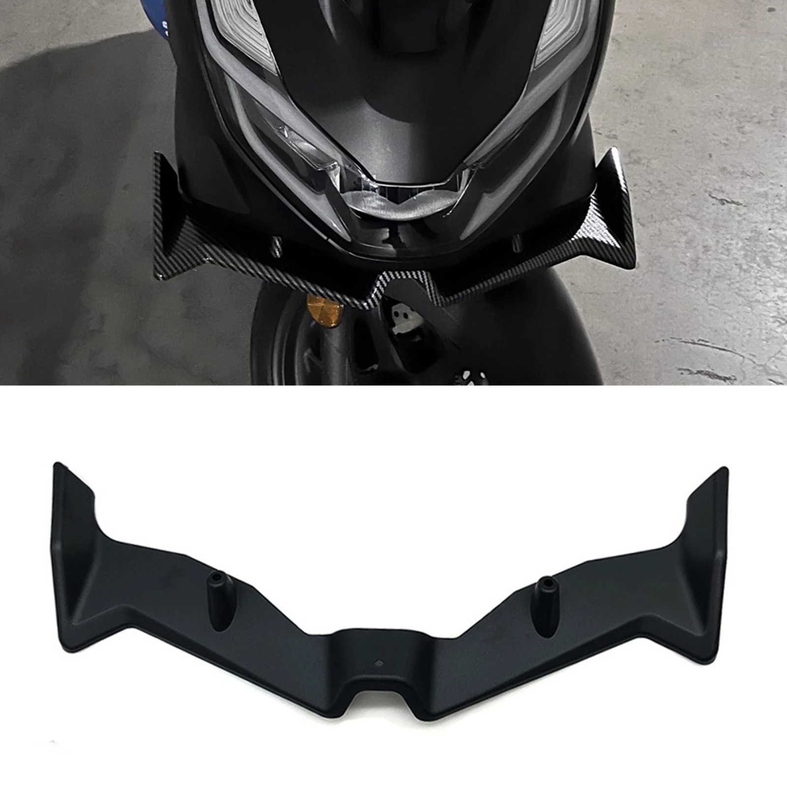 

Motorbike Front Fairing Aerodynamic Winglet Tip Wing Protector Shell Cover For HONDA PCX125 PCX160 2021-2023