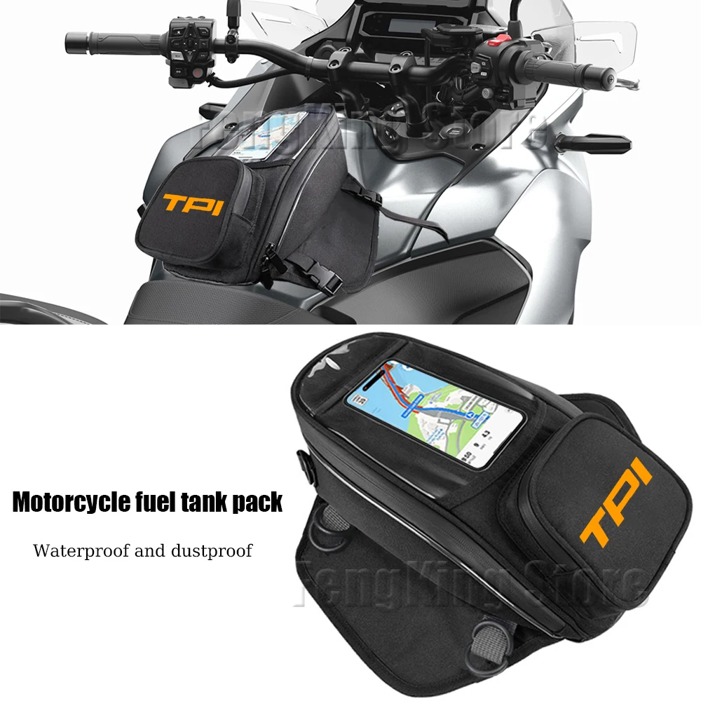 

For EXC 300 TPI 150XCW EXC XC TPI Six Days Motorcycle fuel tank bag, navigation bag, waterproof, large capacity, super suction