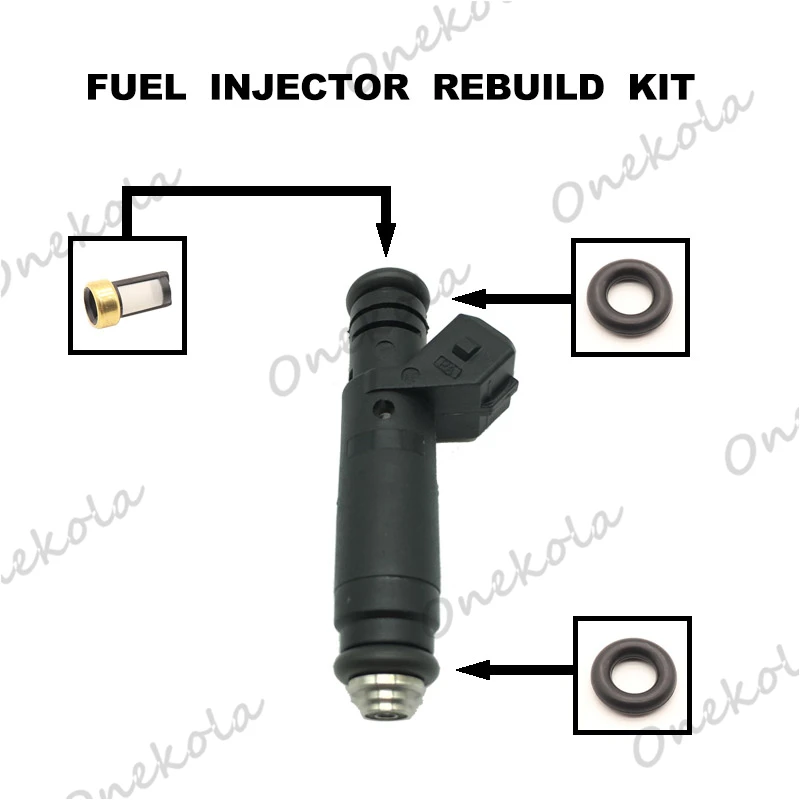 

Fuel Injector repair kit Orings Filters for LS1 LS6 Mustang 5.0 F127B00418 FI114961