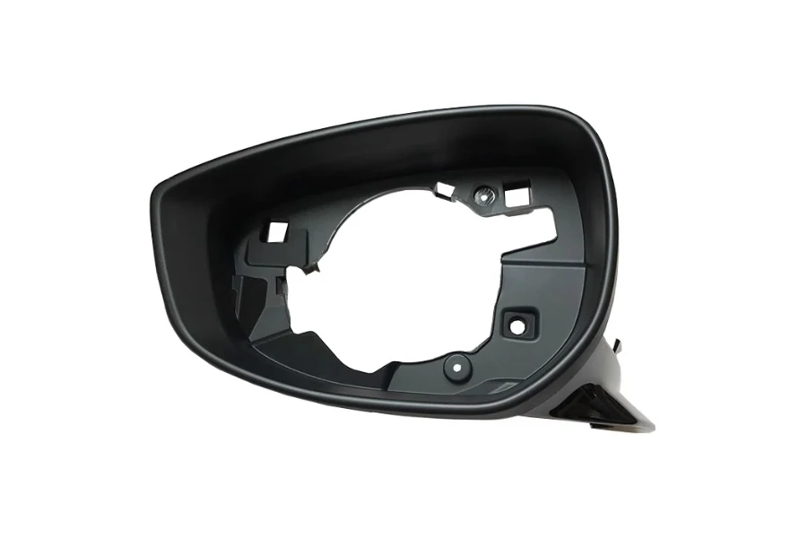 For Mazda 3 Axela 2020 2021 2022 2023 Car Accessories Door Wing Mirrors Holder Rearview Mirror Trim Ring Housing Frame view 4
