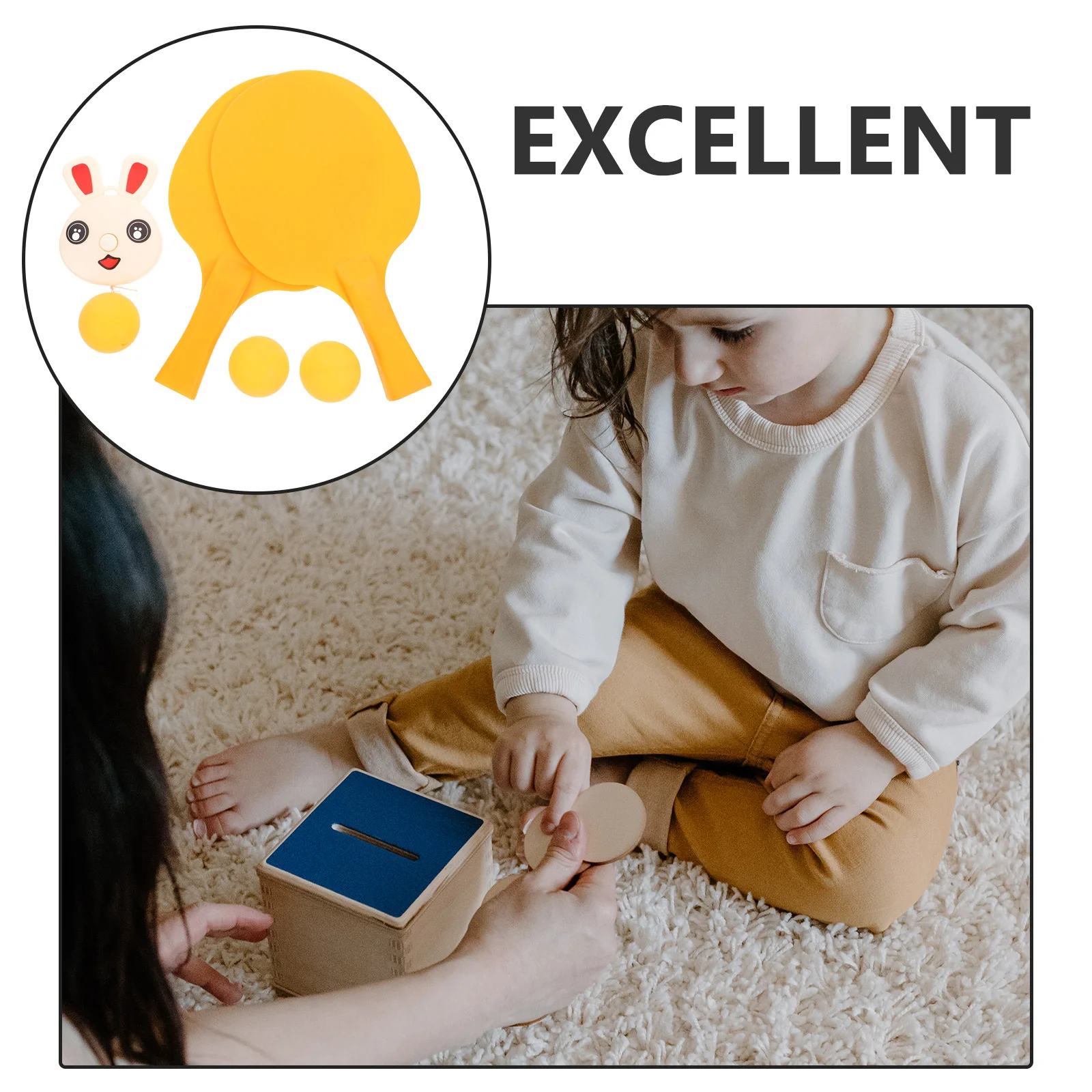 مجموعة واحدة من أدوات تدريب تنس الطاولة المعلقة لمستلزمات الرياضة الداخلية والخارجية والألعاب التفاعلية