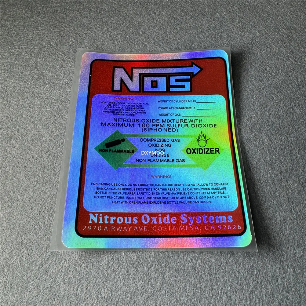 AliExpress NONE Motocross Racing Waterproof Stickers, Decals for Car Bike NOS System Exterior Decor