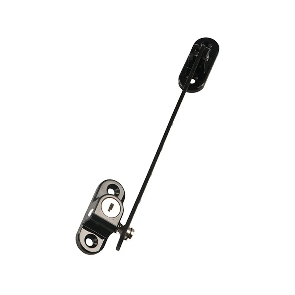 

Bracket Window Opening Limit Size Wind Brace Inside Opening Multigear Child Safety Lock Security Steel Window Stopper Wind