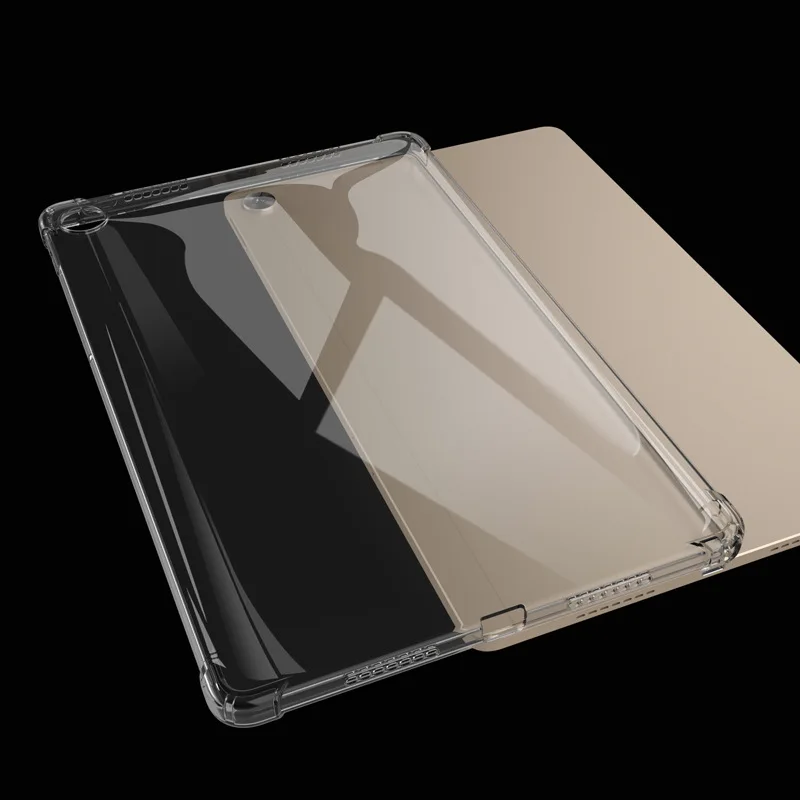 Funda de silicona TPU para tableta Realme Pad 10,4, suave, anticaída, cuatro airbags, transparente, para Realme Pad10.4