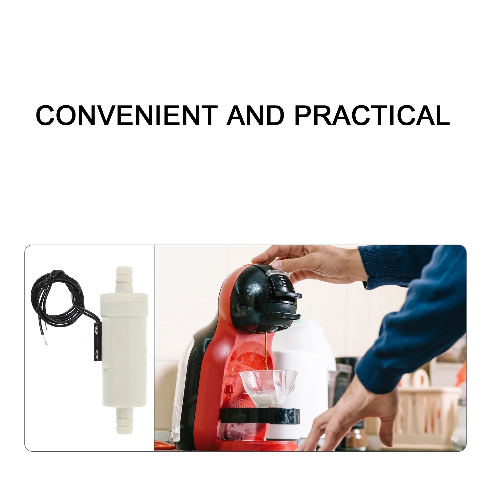 

Flow Sensor Water Heater Coffee Machine Drinking Fountain Fluid Flow Meter Counter Garden Water Connector