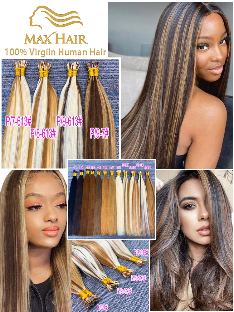 Shinehair-Extensions de Cheveux Brésiliens Naturels Lisses, Article de 18 à 30 Pouces, Couleur Blond 613