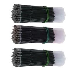 100X 0.7mm Ballpoint Pen Refills Replacement Blue/Red/Black Ink for Retractable Pens Classmates Students School Supplies