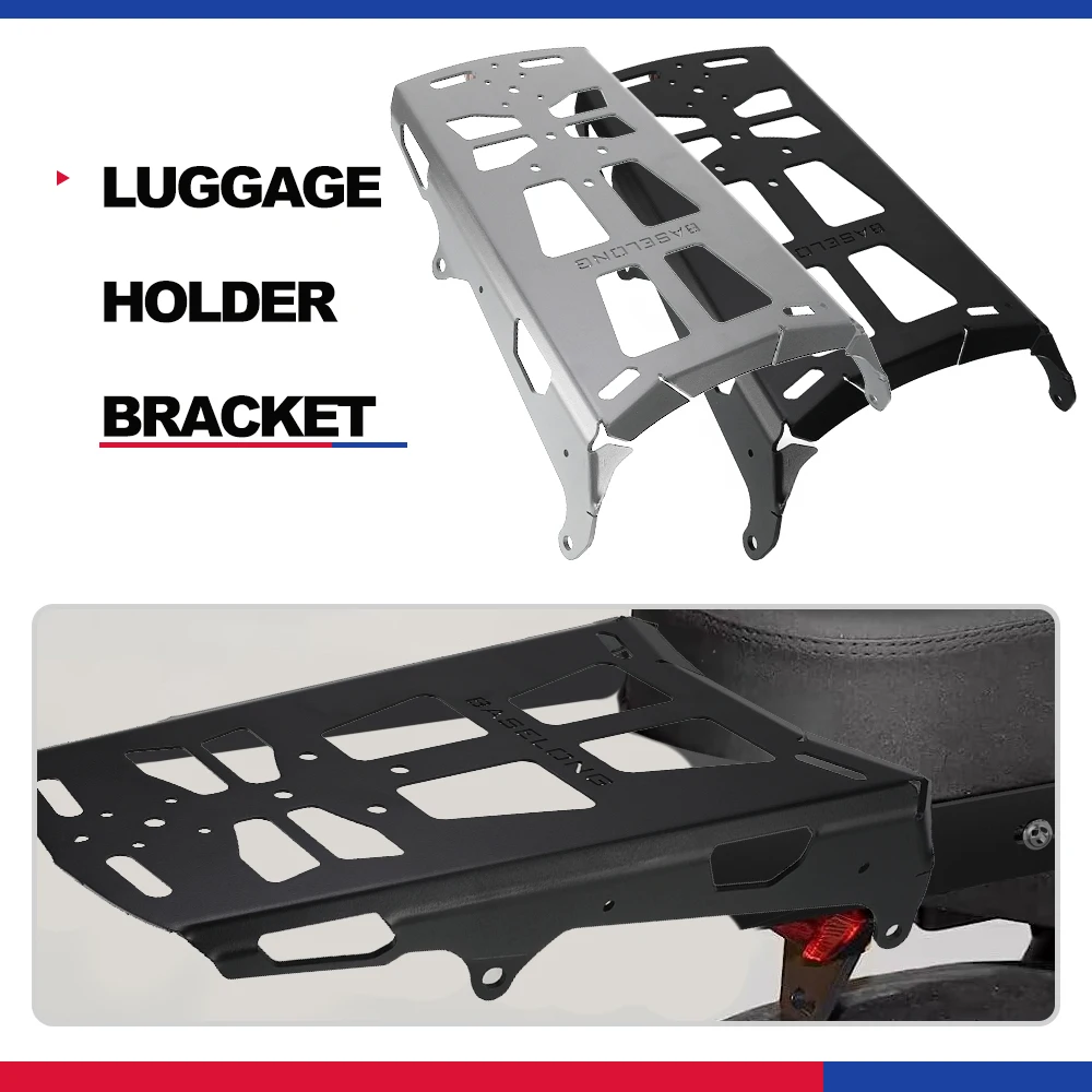 

Motorcycle Rear Rack Luggage Rack Carrier Shelf Cargo Support Bracket For Yamaha Tenere700 2020 2021 2022 2023 2024 Tenere 700