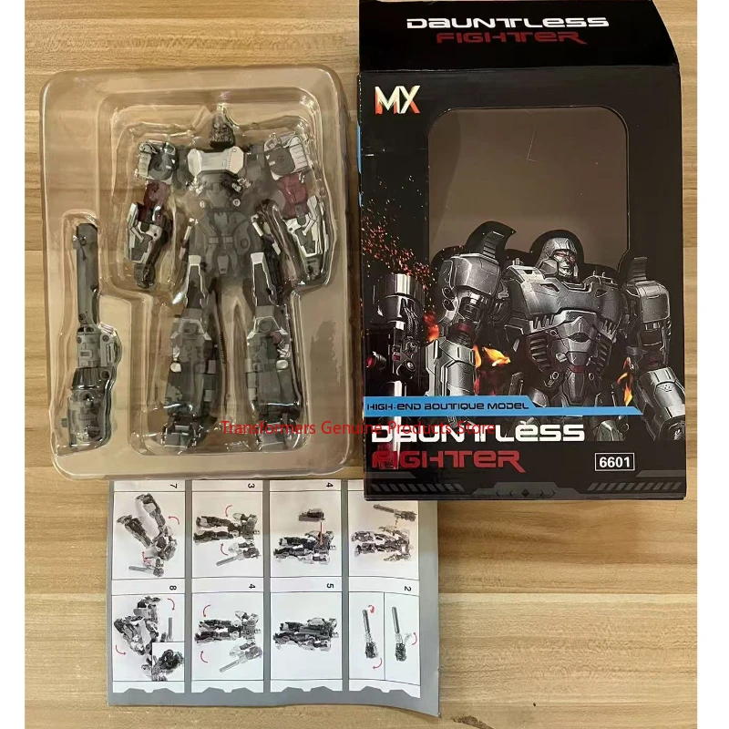 ألعاب رائجة البيع محول MX-6601 أربعة تحولات هدية عيد ميلاد ميجاترون شخصيات الحركة شخصيات الرسوم المتحركة نموذج اليد