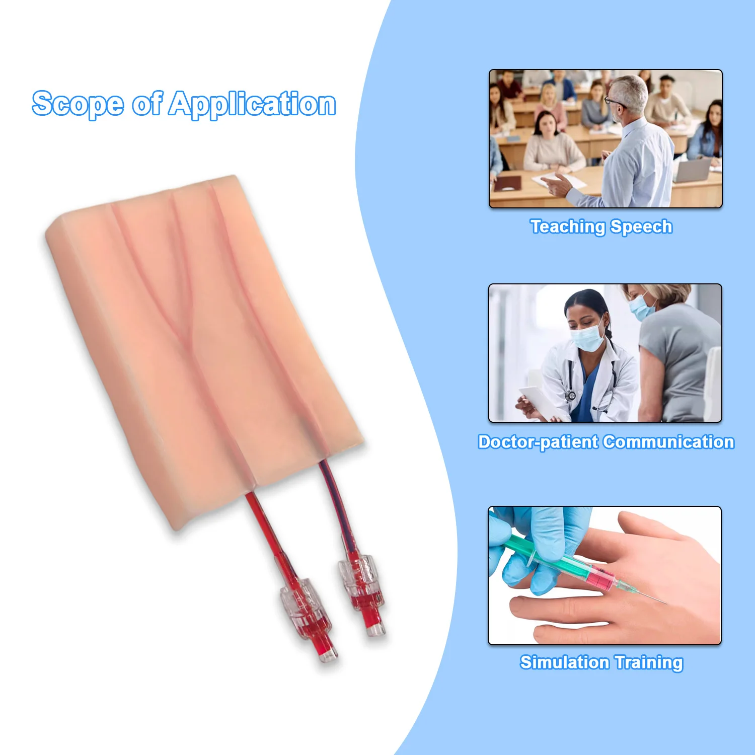 Portable and Reusable Venipuncture Model for Daily Practice by Nurses and Medical Students