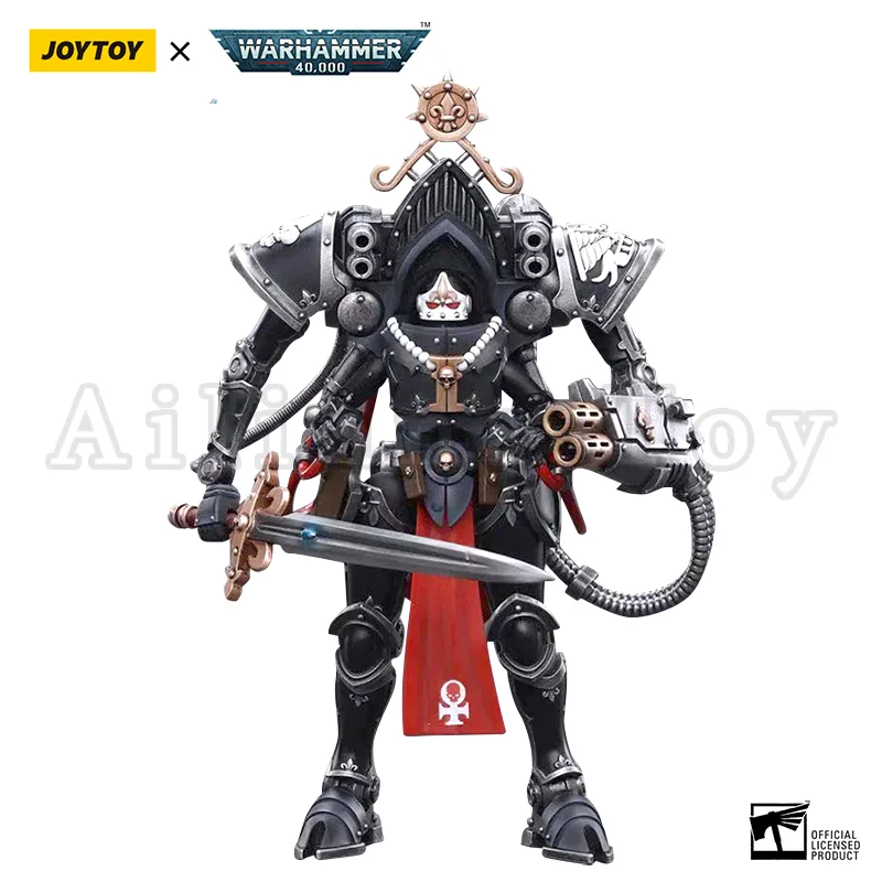 JOYTOY 1/18 액션 피규어 40K 배틀 시스터 피규어 및 메카 애니메이션 군사 모델