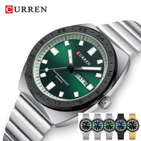 CURREN Men Watch Top Brand Luxury Military Fashion Waterproof Male Clock Stainless Steel Original Sport Quartz Wristwatch 8473