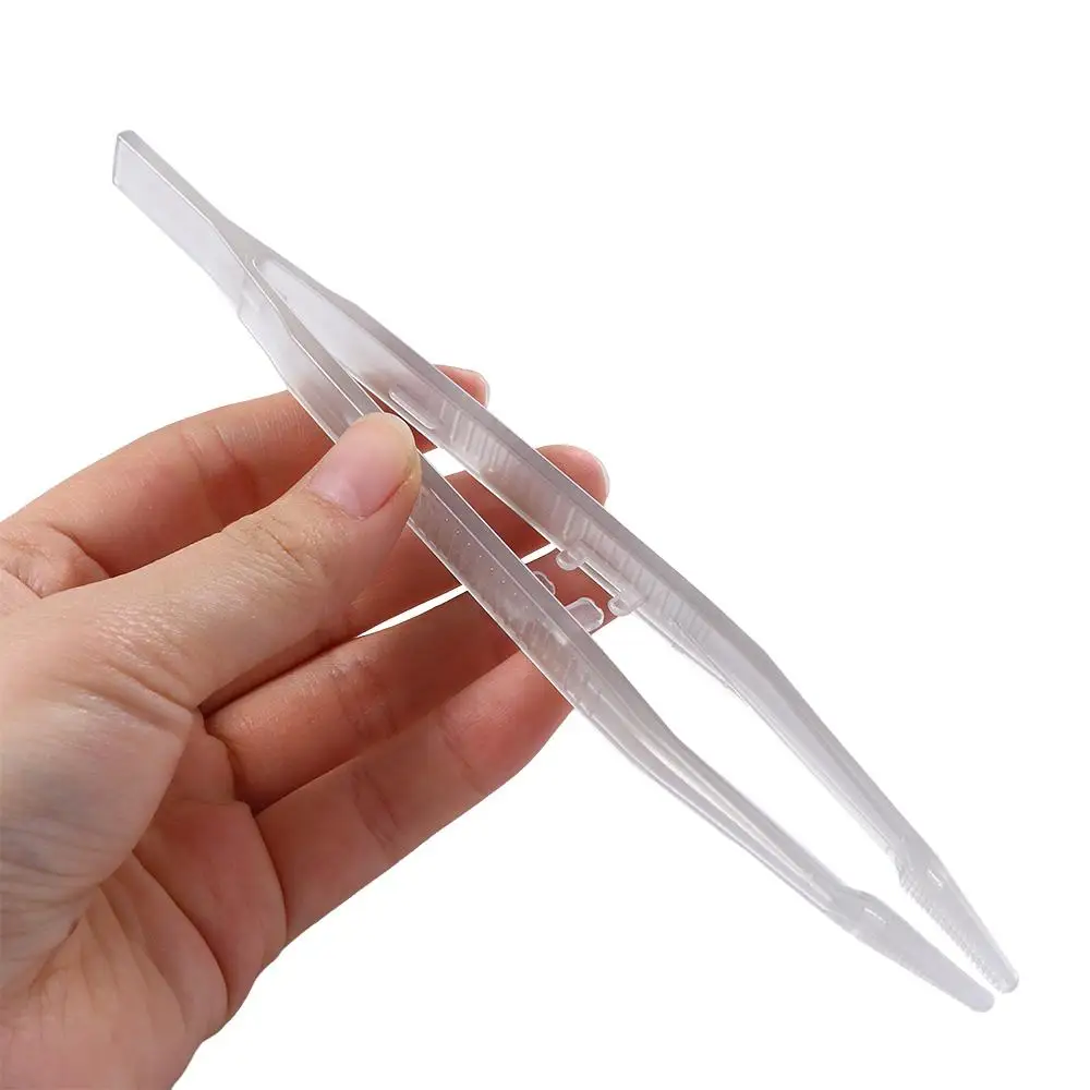 Washable for Lizard Snake Anti-static Reptile Feeding Tweezer Straight Tweezer Animal Feeder Clamp Tortoise Feeding Tongs