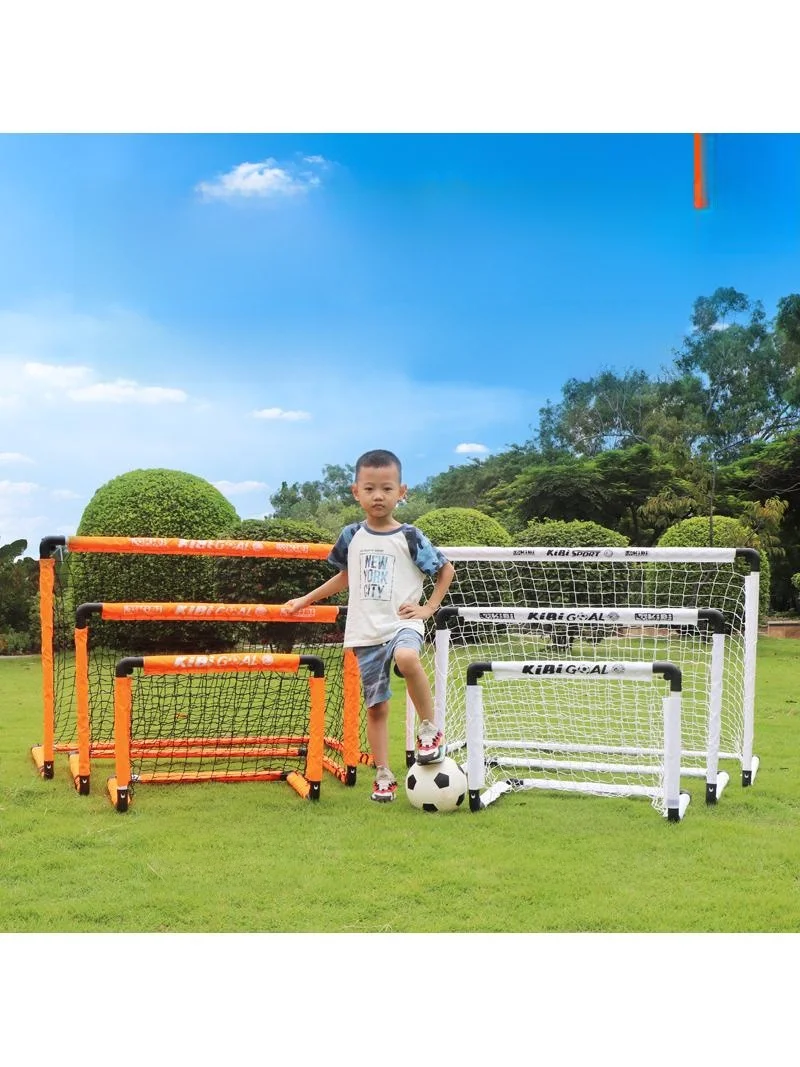 portable-kindergarten-football-goal-net-frame-five-a-side-compact-size-for-home-use-soccer-goalpost-kids-friendly