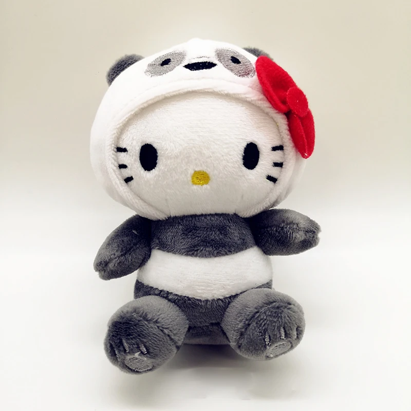 

10 см HelloKitty Kawaii мягкая плюшевая кукла Cos Bear милые игрушки булочка с корицей Kuromi Pochacco Декор комнаты для девочек детский подарок на день рождения