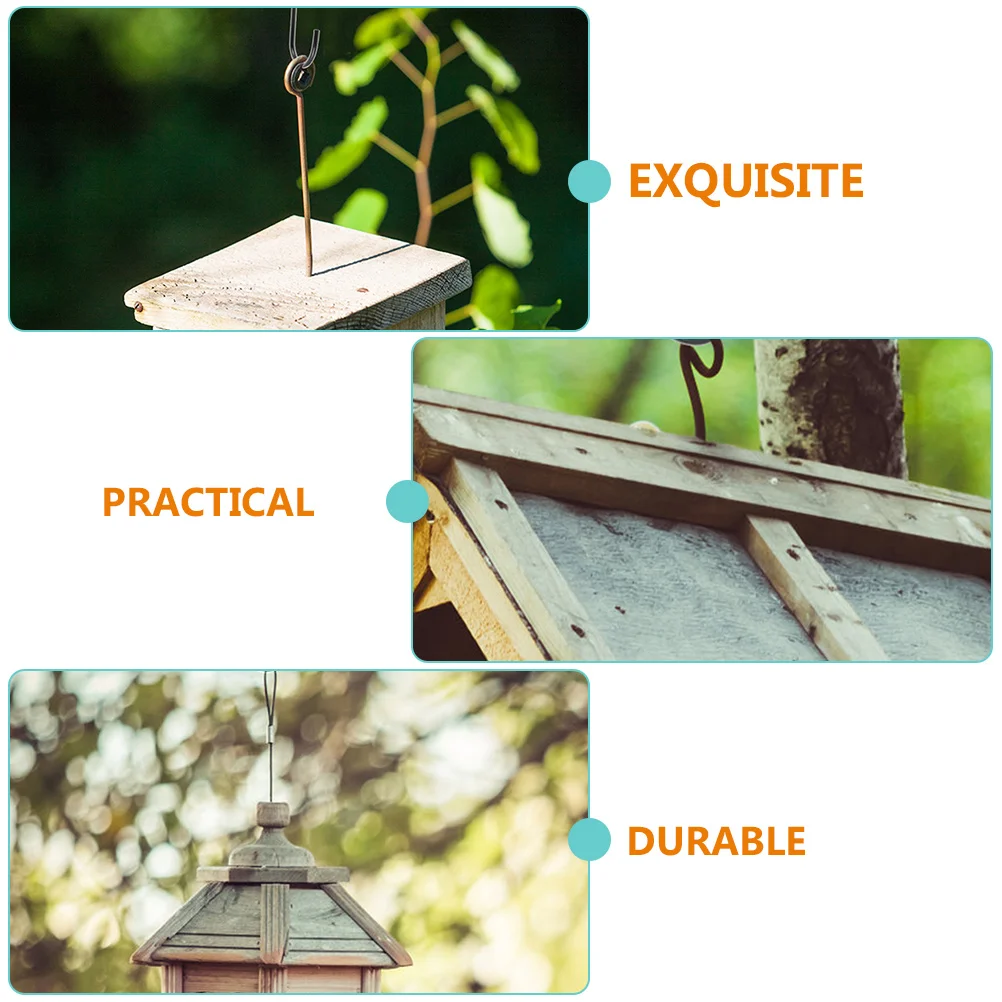 

Metal Basket Hanger Heavy Duty Iron Wall Bracket Outdoor Balcony Plant Holder Flowerpot Racks Hanging Hooks Garden Furniture