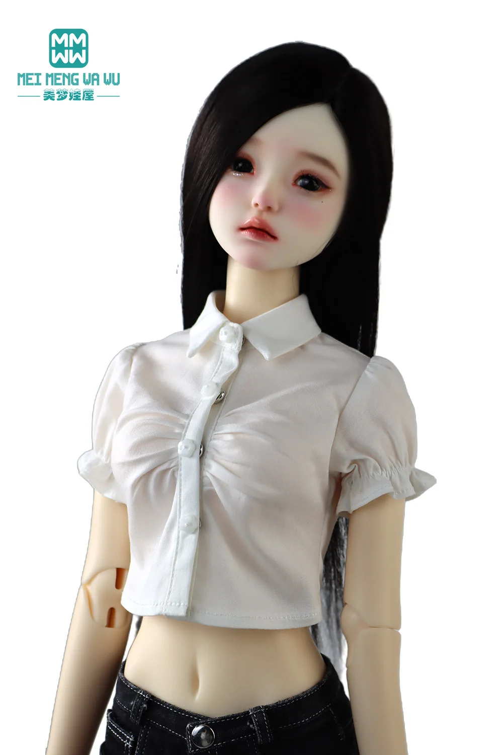 BJD 43-60cm 1/3 1/4 Doll Clothes Joint smart Doll Stylish Plaid Shirt Accessories Girl Gift