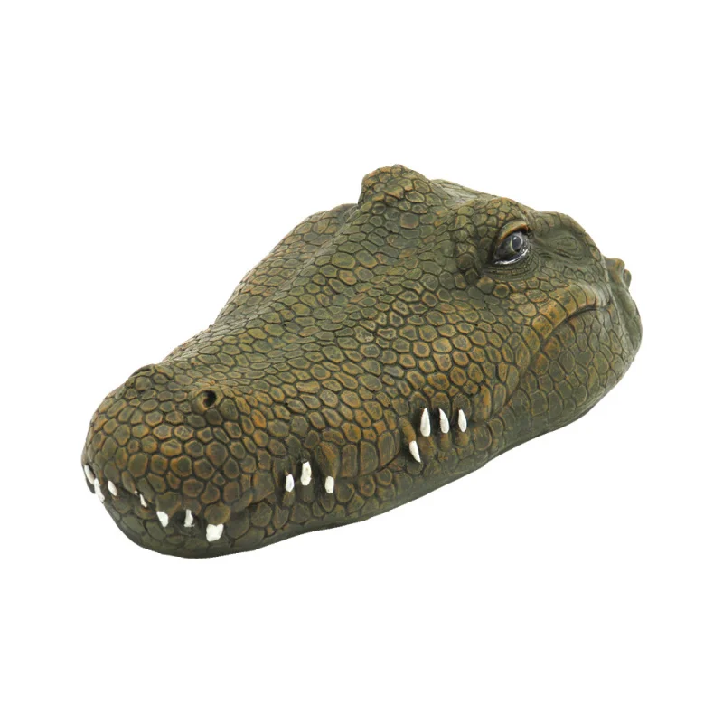 

Flytec V002 RC Crocodile Head Boat - 2.4G Remote Control, 4CH Simulation, Waterproof, Prank Toy for Pools & Lake