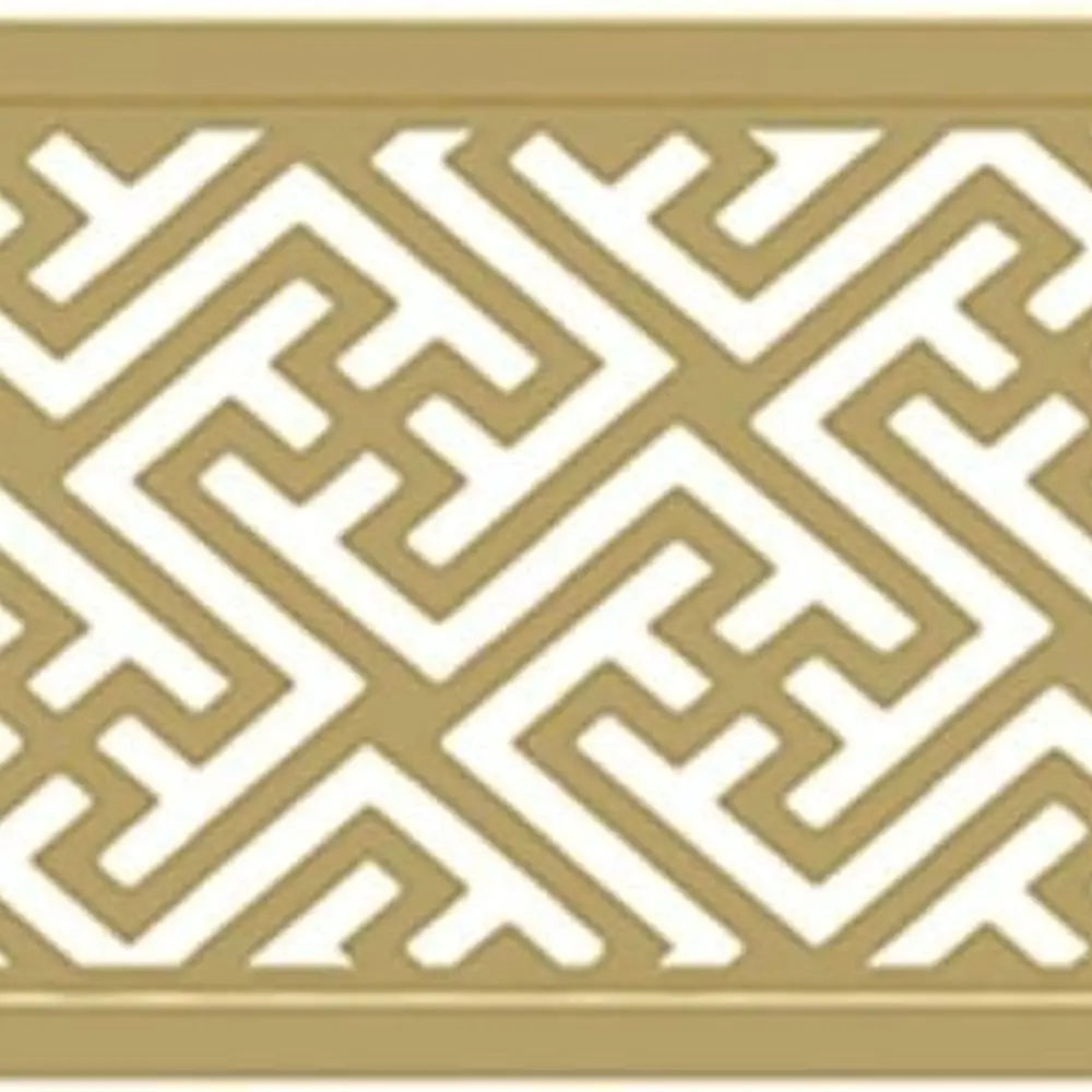 

30cm Tall Clear Glass Partition for Hotpot & Office Spaces - Gold Accent, 120cm Wide