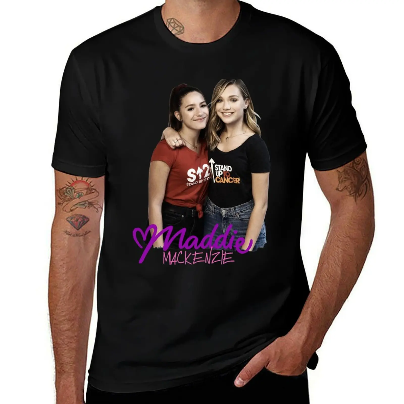 Maddie & Mackenzie Ziegler T-Shirt Anti-Wrinkle Short Sleeve T-Shirt