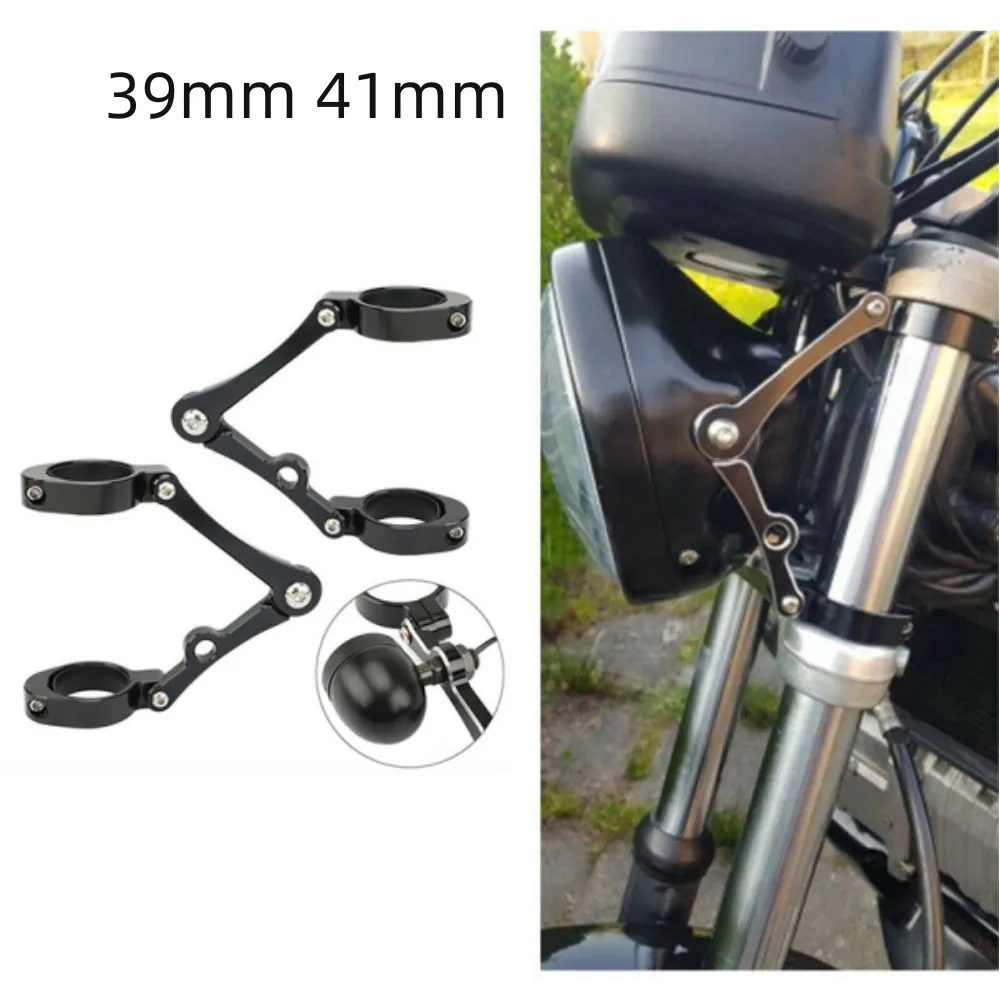 Motorcycle Headlight Bracket Mount Clamp 39-41mm for Harley Honda Kawasaki Suzuki Yamaha Head Light Bracket Motor Accessories