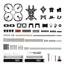 GEPRC Cinelog35 V2 FPV Drone Acessórios Adequado GEP-CL35 V2 Frame Peças Inferior/Placa Superior Hélice Guarda/Montagem Da Câmera/Parafusos