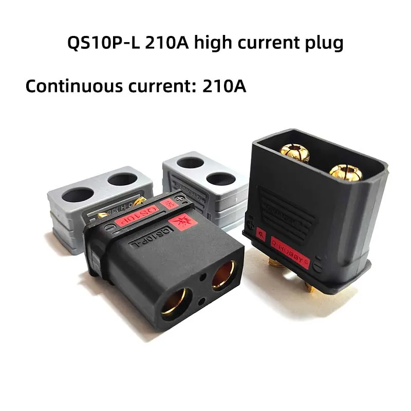 QS10P-L anti-spark continuous current 210A home energy storage large current plug electric motorcycle skateboard modification