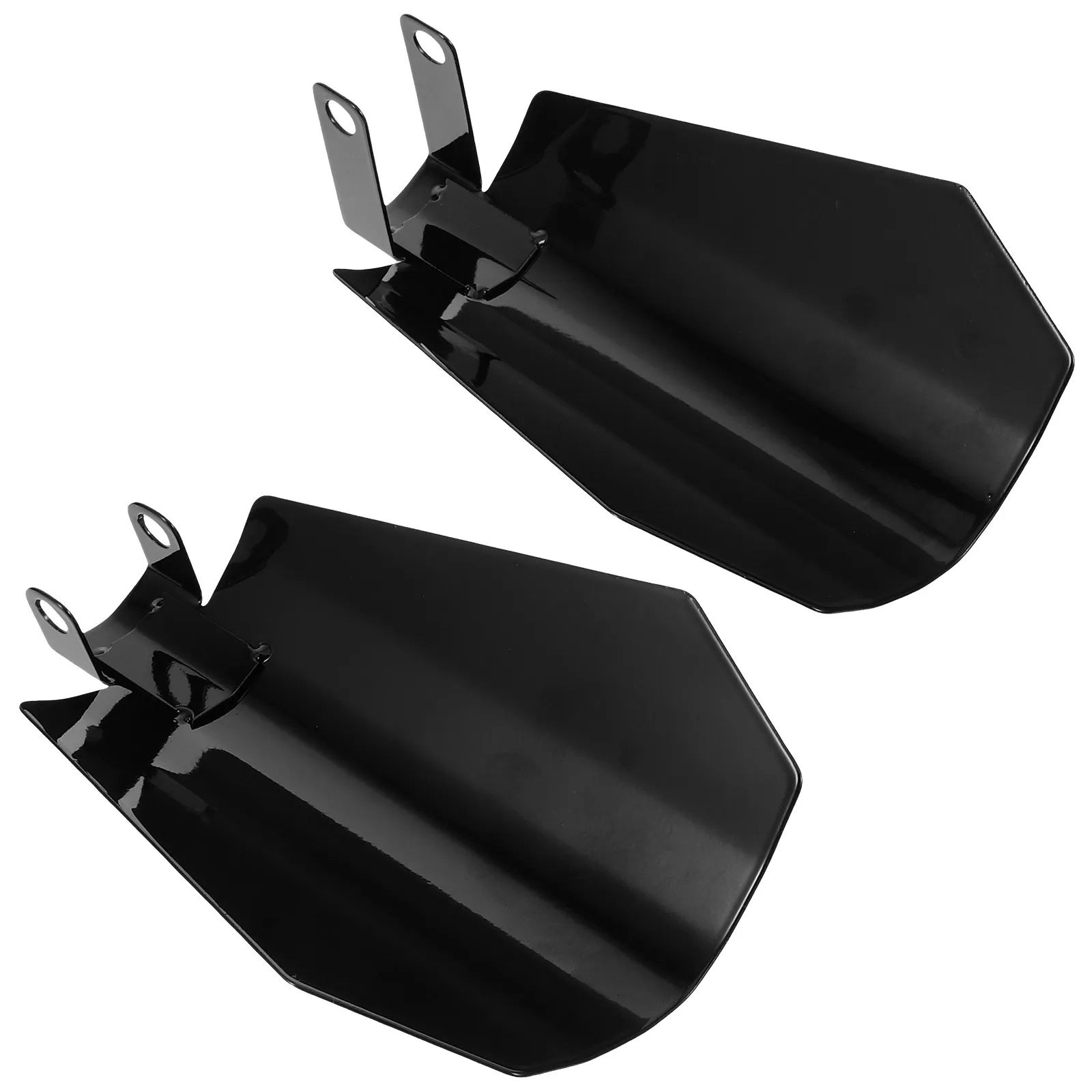 

1 Pair Motorcycle Hand Protector Handlebar Guard Protective Short Stainless Steel Cover Windproof Motorbike Handlebar Guard