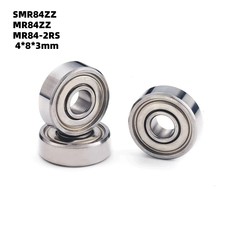 สแตนเลสรุ่นรถแบริ่ง SMR84ZZ MR84ZZ MR84-2RS L-840 WBC4-8 4*8*3 มม.