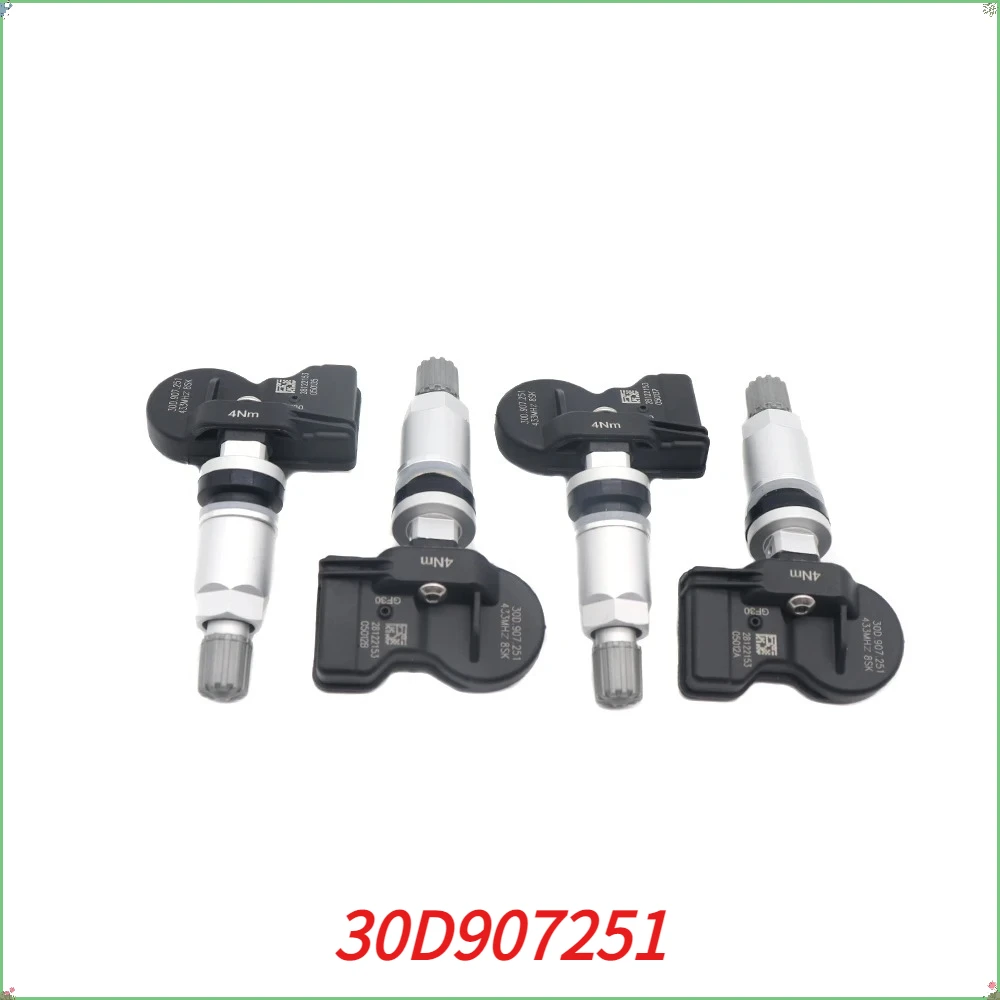 

30D907251 TPMS sensor Tire Pressure Sensor 433MHZ For Volkswagen CC ID.3 ID.4 X Jetta Magotan Tiguan L Pro Passat Sagitar Tayron