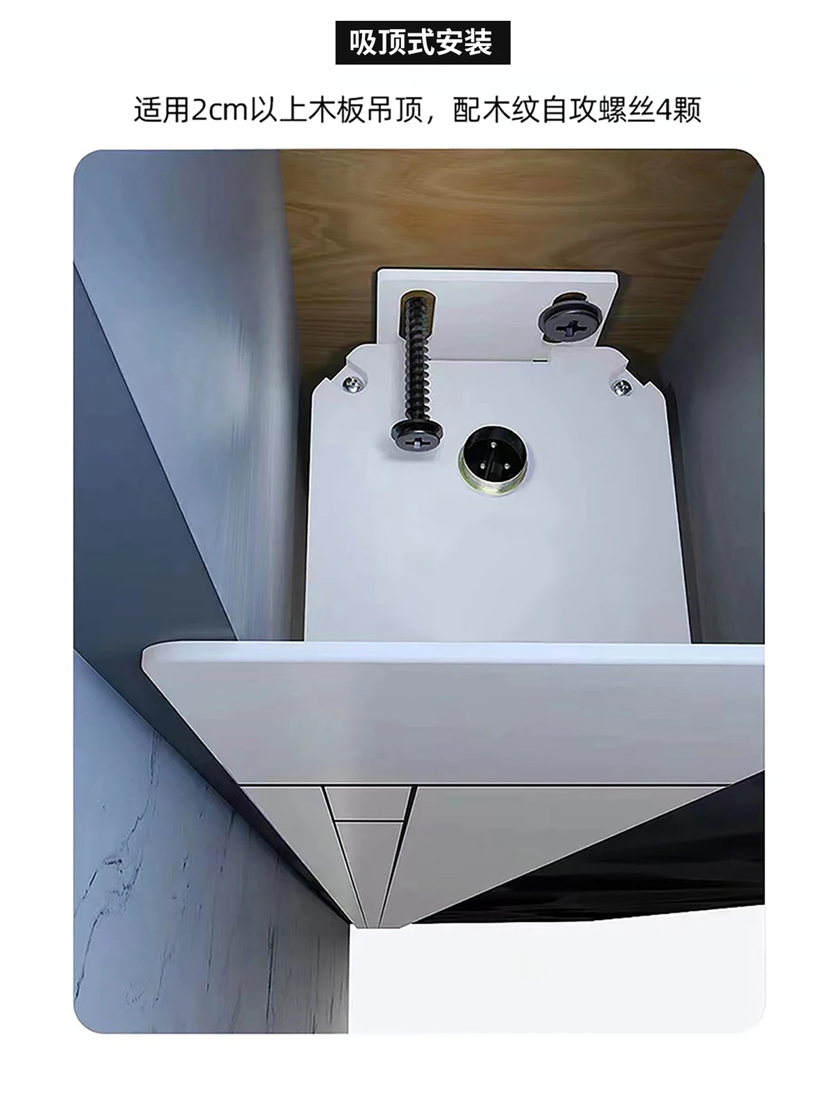 프로젝션 스크린 내장형 천장 매립형 100/120인치 전동 암막 스크린 가정용 고화질 4K/3D