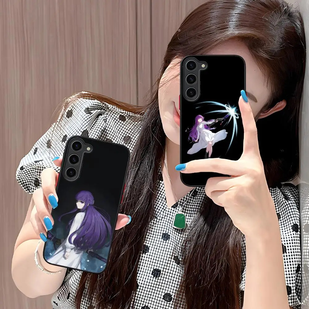 

Sousou no Frieren Fern Phone Case for Samsung Galaxy S25 S24 S23 S22 S21 Plus FE Ultra Colour Silicone Protective Pretty Cover