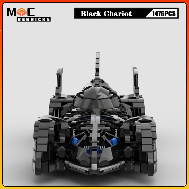 Film Series Black Chariot Vehicle Building Blocks Suit Model DIY UberSoldier MOC Assembling  Brick Children's Toys Xtmas Gifts