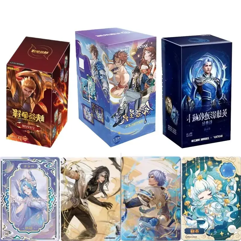 ‌Genuine KAYOU Honor of Kings Card Hero Wanxiang Spark of Life Peerless Game Limited Edition Collectible Cards Toys Gifts