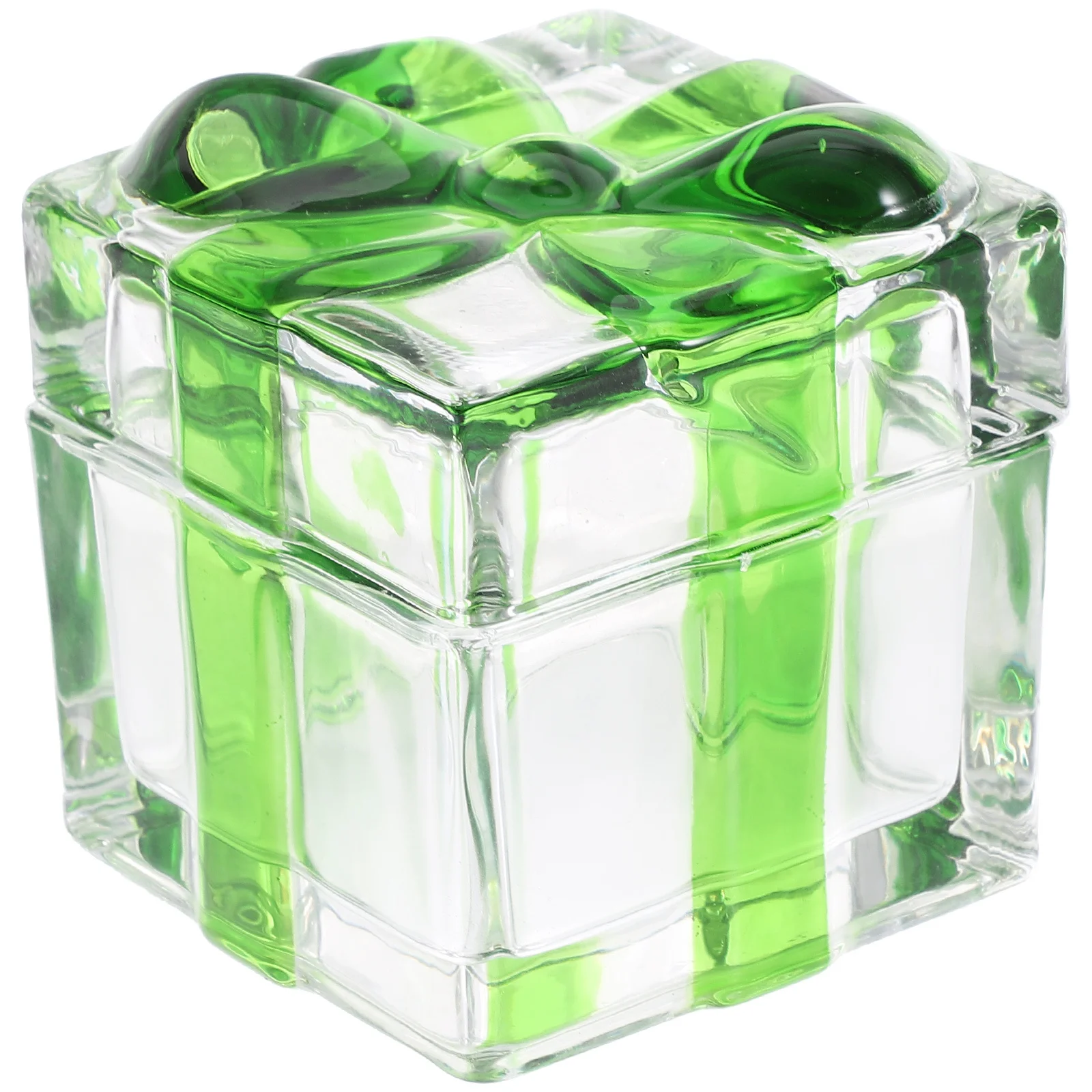 

Clear Crystal Jars with Lids Exquisite Multi-Functional Food Storage for Candy Nuts Dried Fruits Home Decor Candy Box