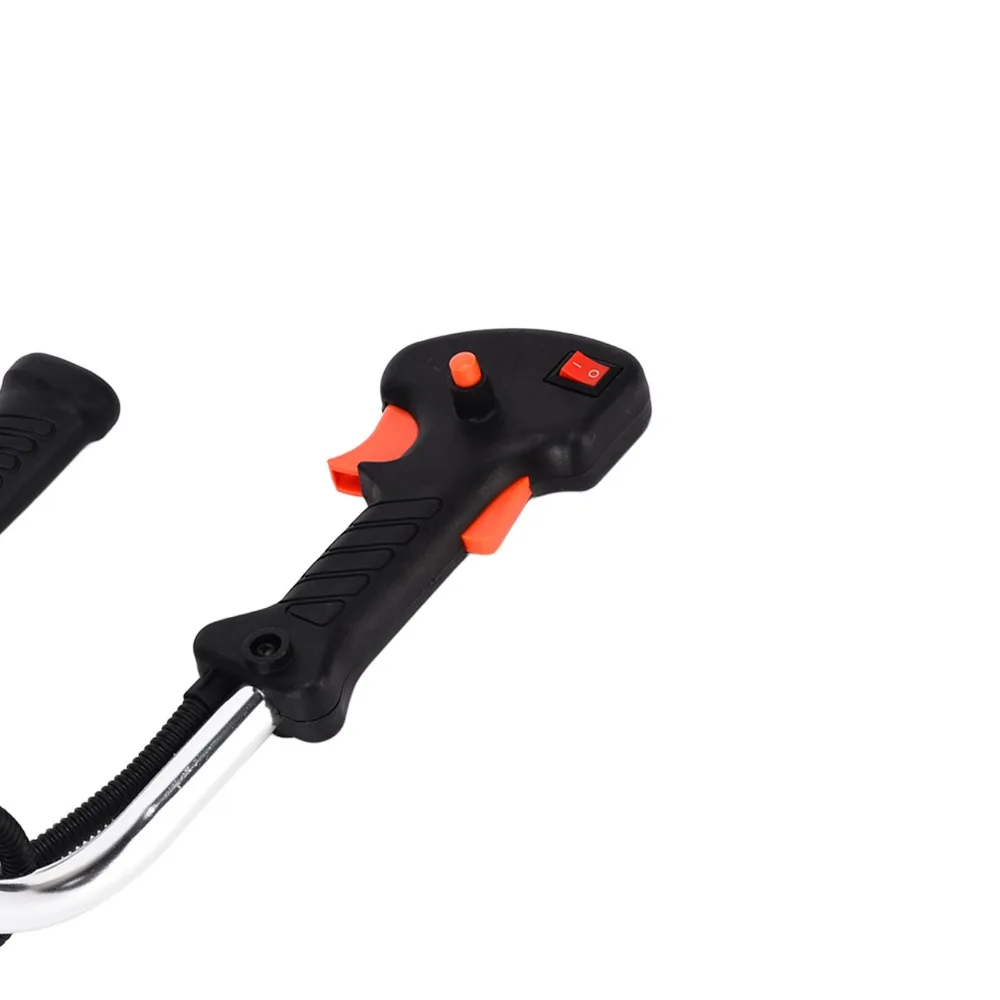 Universal Control Switch Orange Aluminum Handle Switch Tube Tube Handle Design Easy Install String Trimmer Parts Accessory