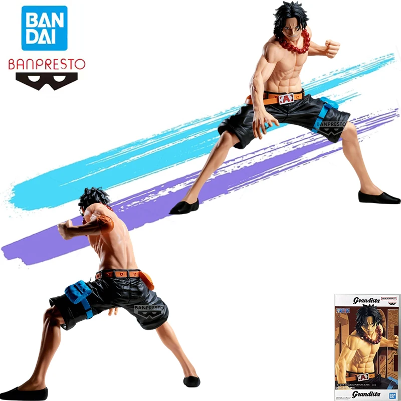 

Original Bandai Banpresto Brand new and unopened ONE PIECE Grandista PORTGAS D ACE 20cm Collectible Display Figurine Gift toy