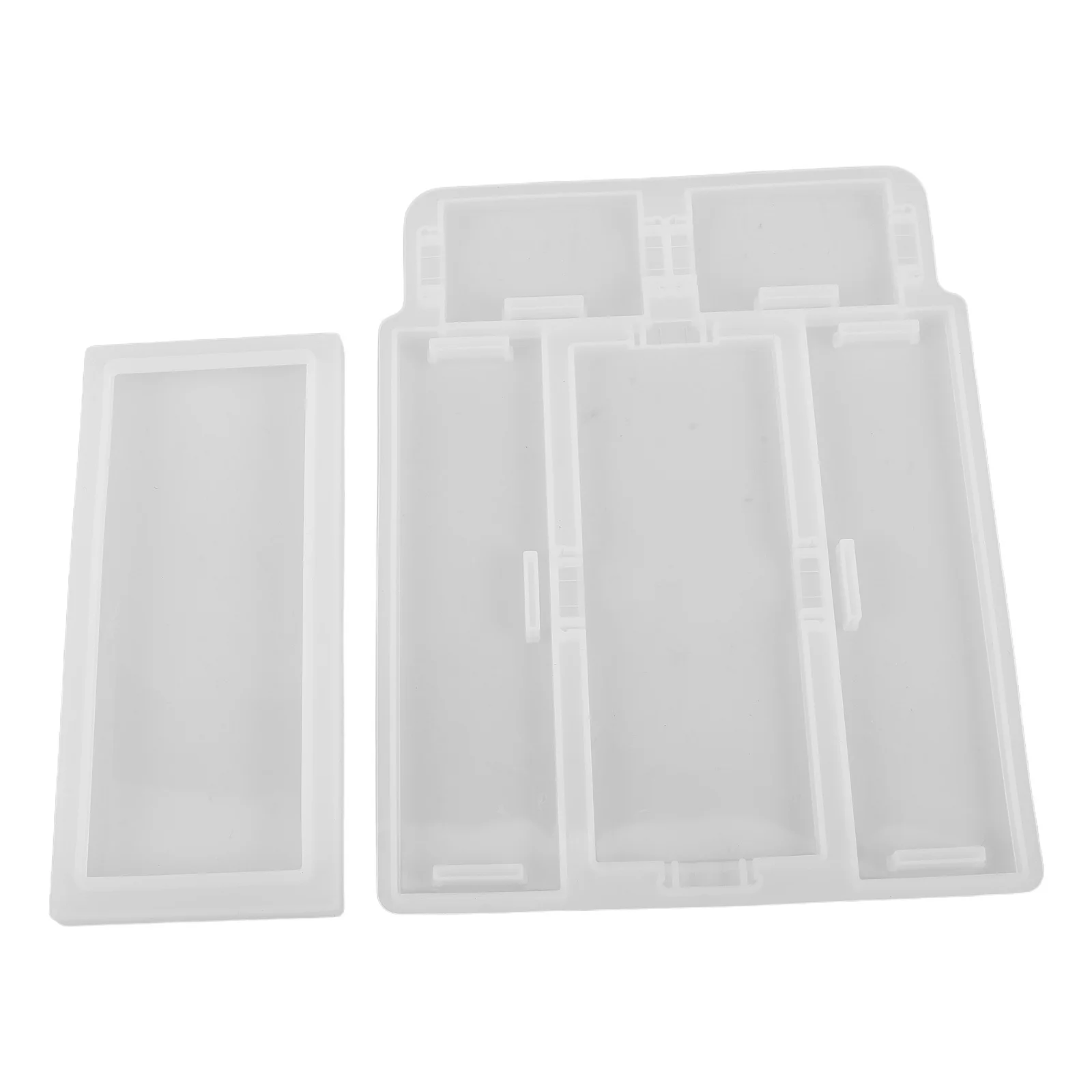 

Storage Box Mold Resin Silicone Molds Moulds Rectangle Small Craft Casting Epoxy White
