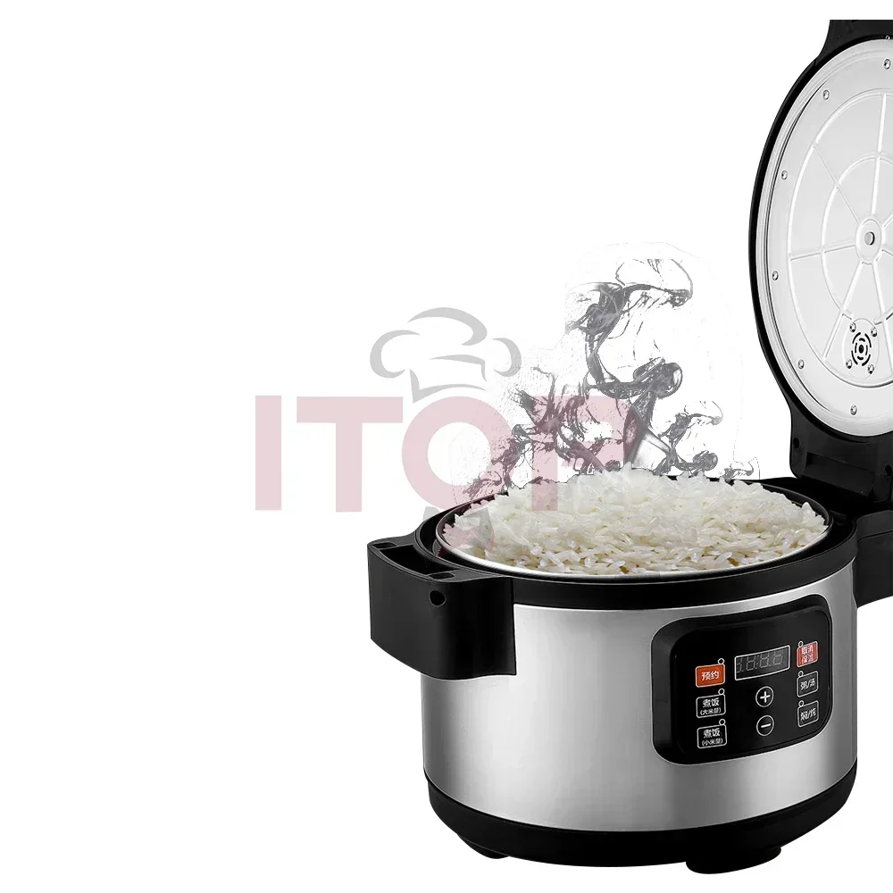 ITOP 10 Liter Commercial Electric Rice Cooker 1850W Smart Programmable Multicooker Wholesale Rice Cooker