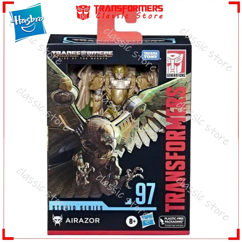 متوفر في المخزون ألعاب المحولات الكلاسيكية سلسلة الاستوديو ديلوكس كلاس SS-97 Airazor Cybertron Autobots شخصيات الحركة هدايا قابلة للجمع