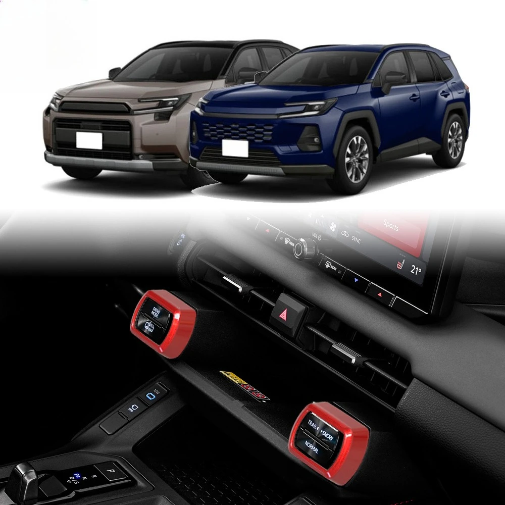

For TOYOTA RAV4 RAV 4 2026 2027 GR sport Wireless charging left right button cover Drive mode EV model trail snow Normal cover