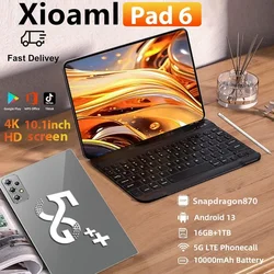 2024 Global Version Mi Pad 6 Tablet Android 12 16GB 1TB Dual SIM 10 Core WPS GPS Bluetooth 5G Network Phone Call Tablet PC