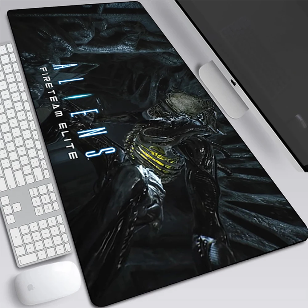 Aliens Fireteam Elite Large Gaming Mouse Pad Computer Laptop Mousepad Keyboard Pad Desk Mat Gamer Mouse Mat XXL Office Mausepad