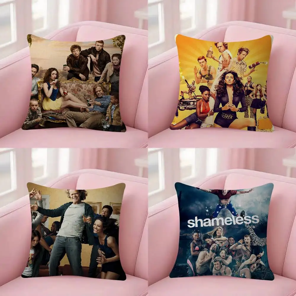 Cool Movies S-Shameless Pillow Case For 45x45cm 40x40cm 30x30cm 50x50cm 55x55cm Square Home Pillowcase Case
