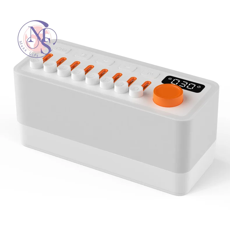 DIY Smart Sleep Aid Speaker RGB Color Night Light Small Jelly Bluetooth Speaker for Night Listening