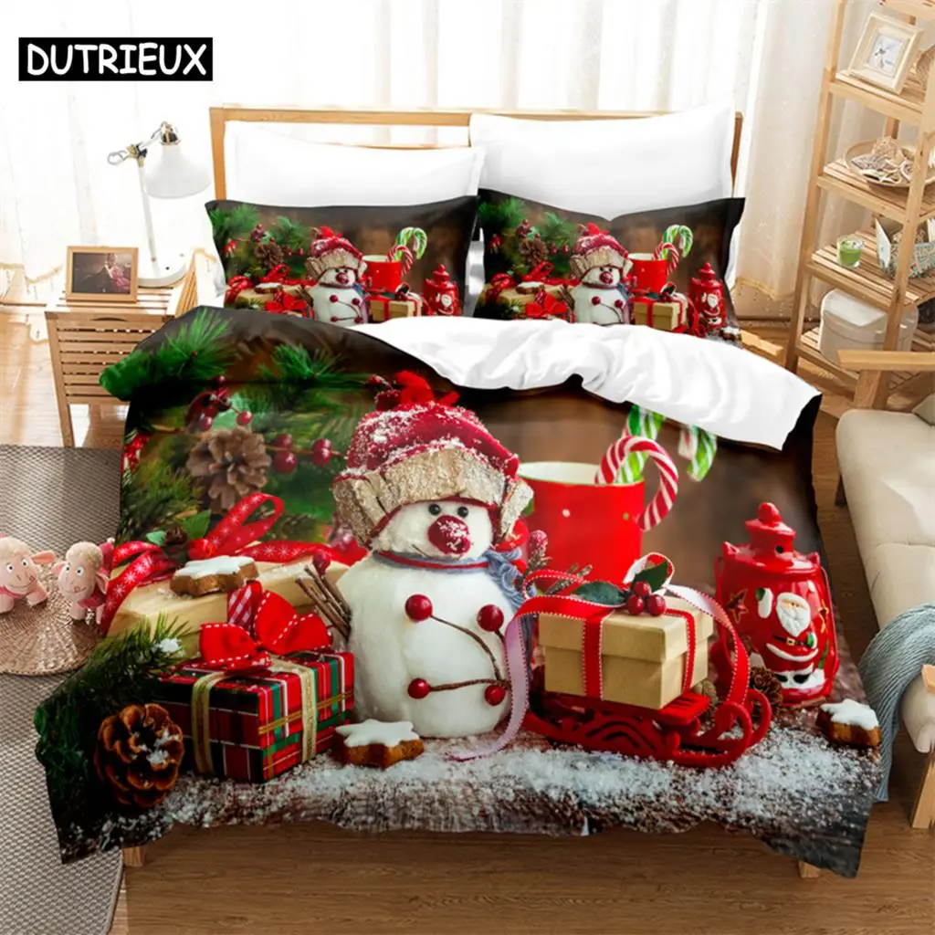 

Christmas Gifts Bedding Set Duvet Cover Set 3d Bedding Digital Printing Bed Linen Queen Size Bedding Set Fashion Design