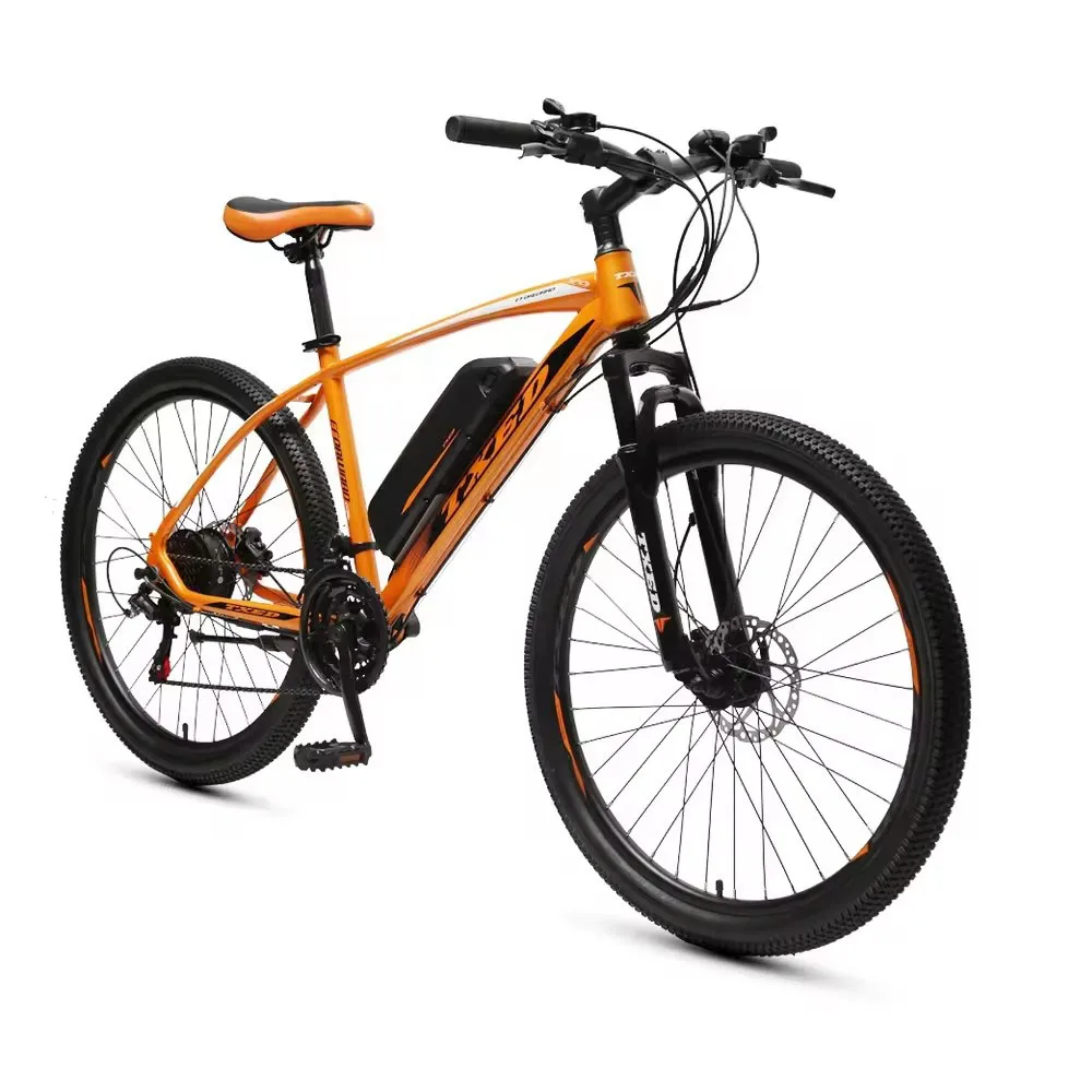 

TXED 26 Inch Economical E MTB Bike 21-speed Full Suspension Electric 36V/250W Motor Bicycle Mountain Bike Ebike